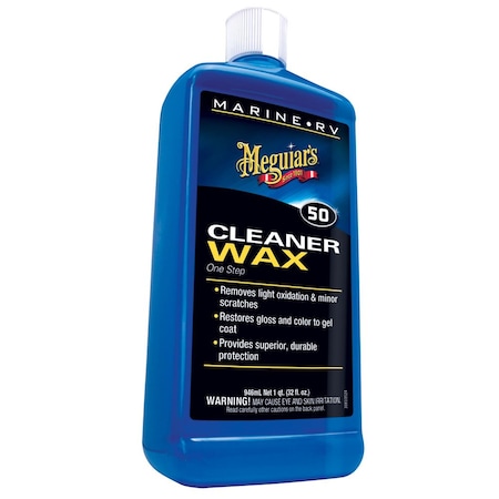 Meguiars No. 50 Boat/RV Cleaner Wax - Liquid 32oz M5032